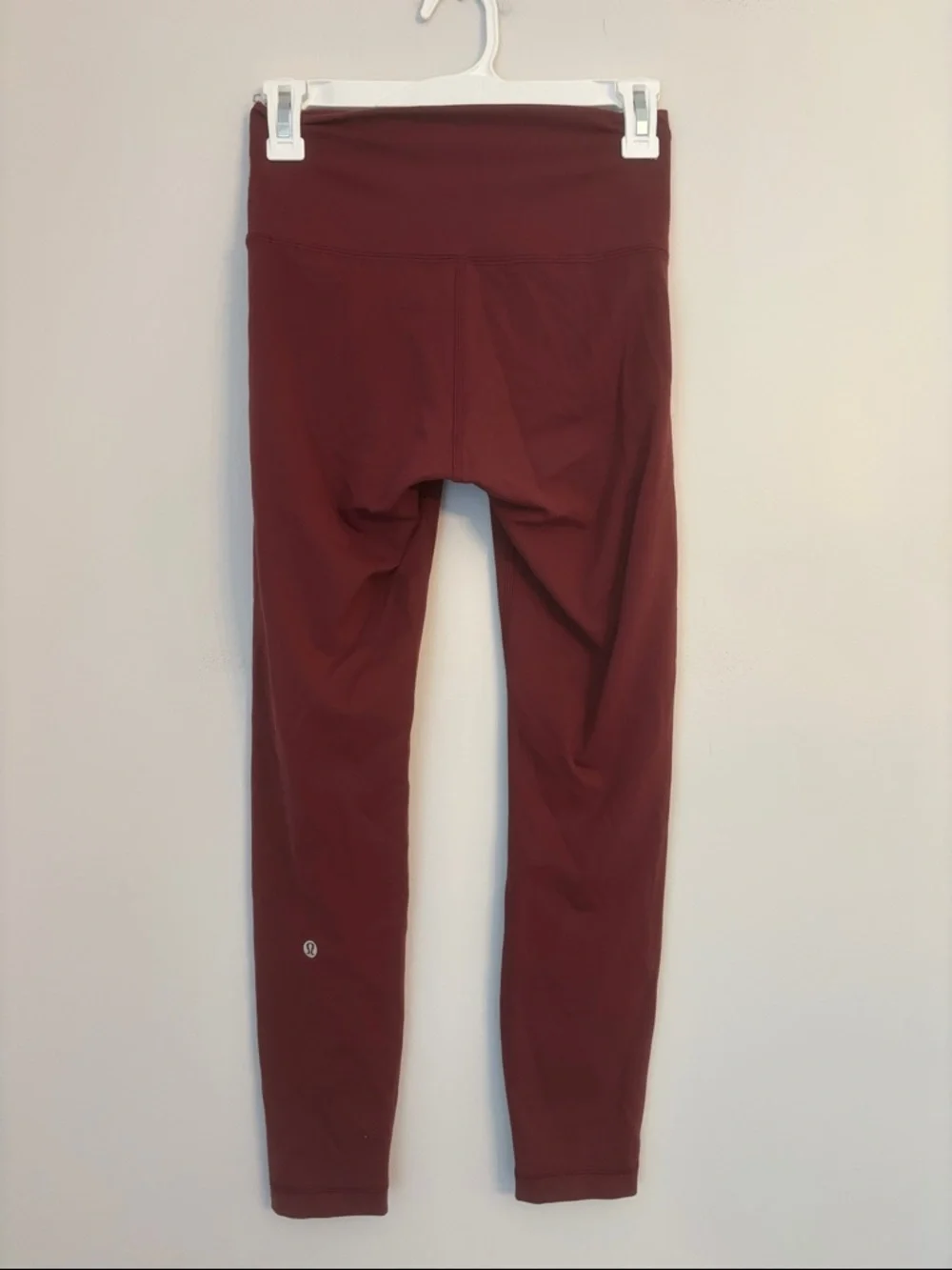 Lululemon Deep Red Wunder Train Legging 25in Size 6 - Picture 5 of 5